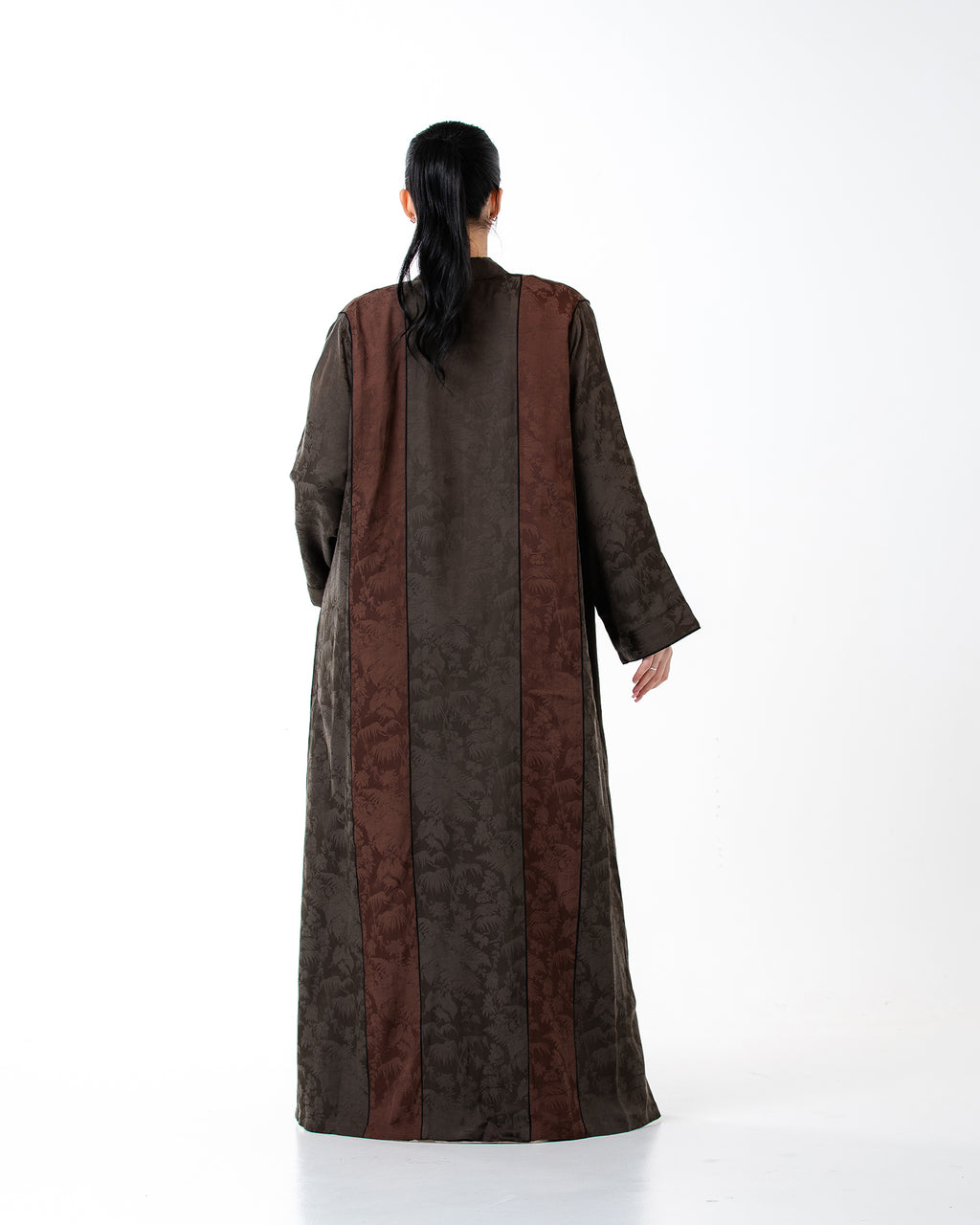 New Calico – Colorblock A-Line Abaya