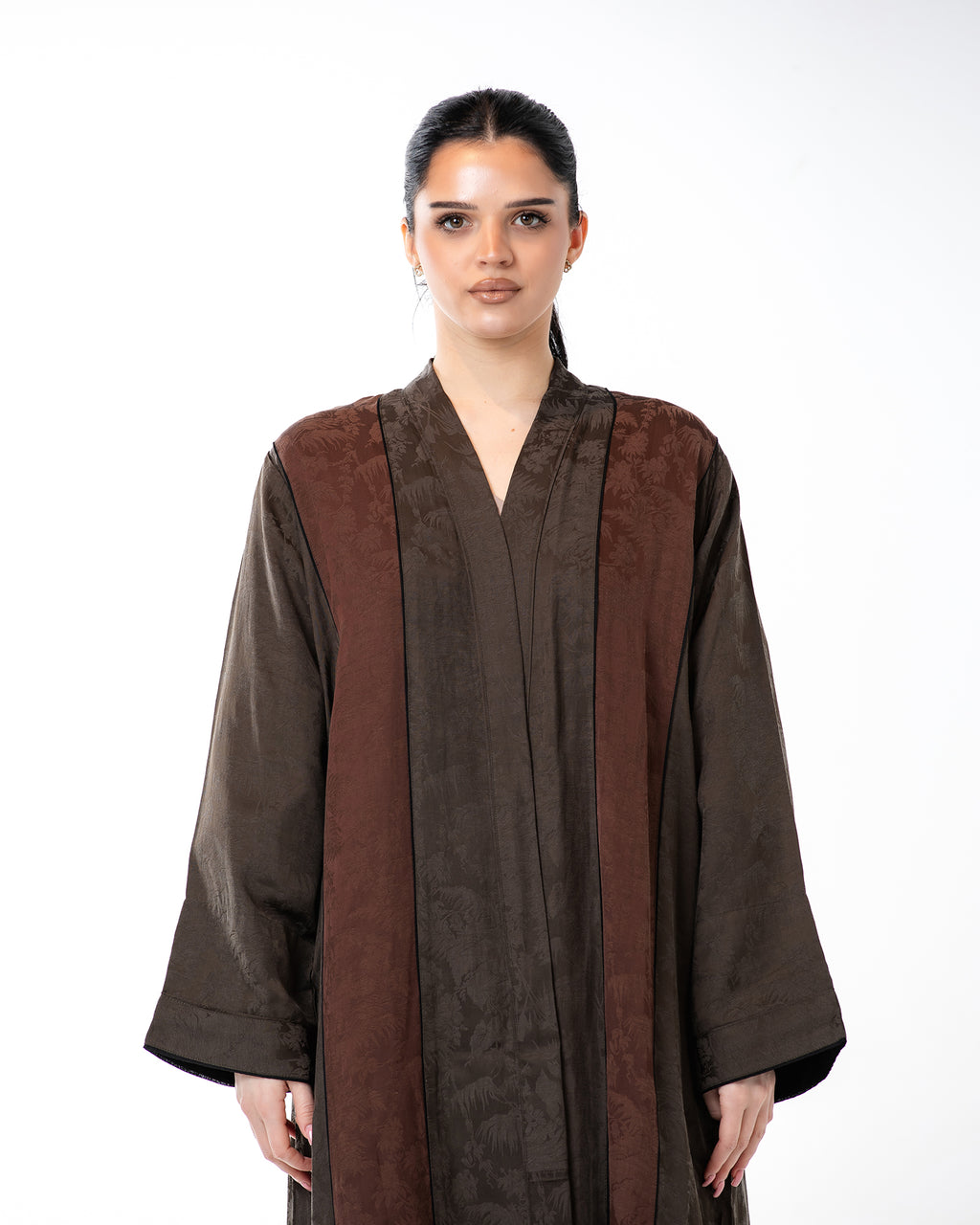 New Calico – Colorblock A-Line Abaya