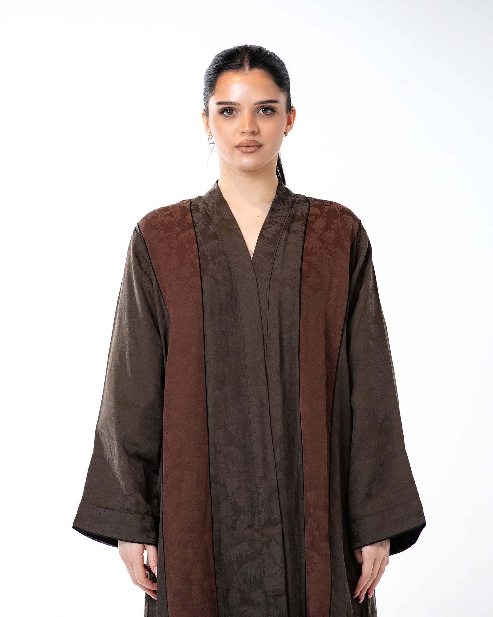 New Calico – Colorblock A-Line Abaya