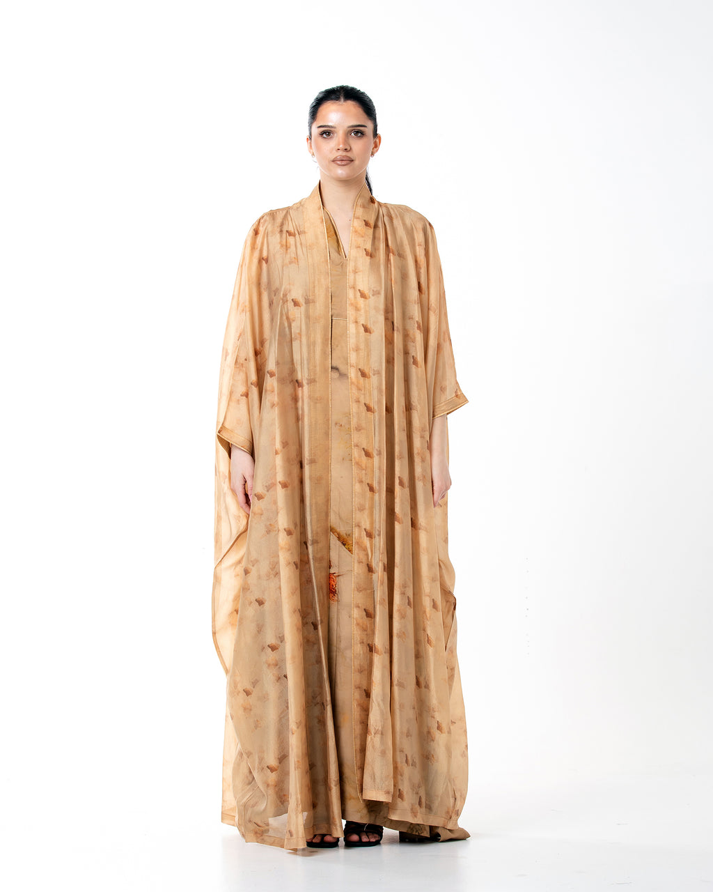 Allure Set – Chiffon Bisht Abaya Set
