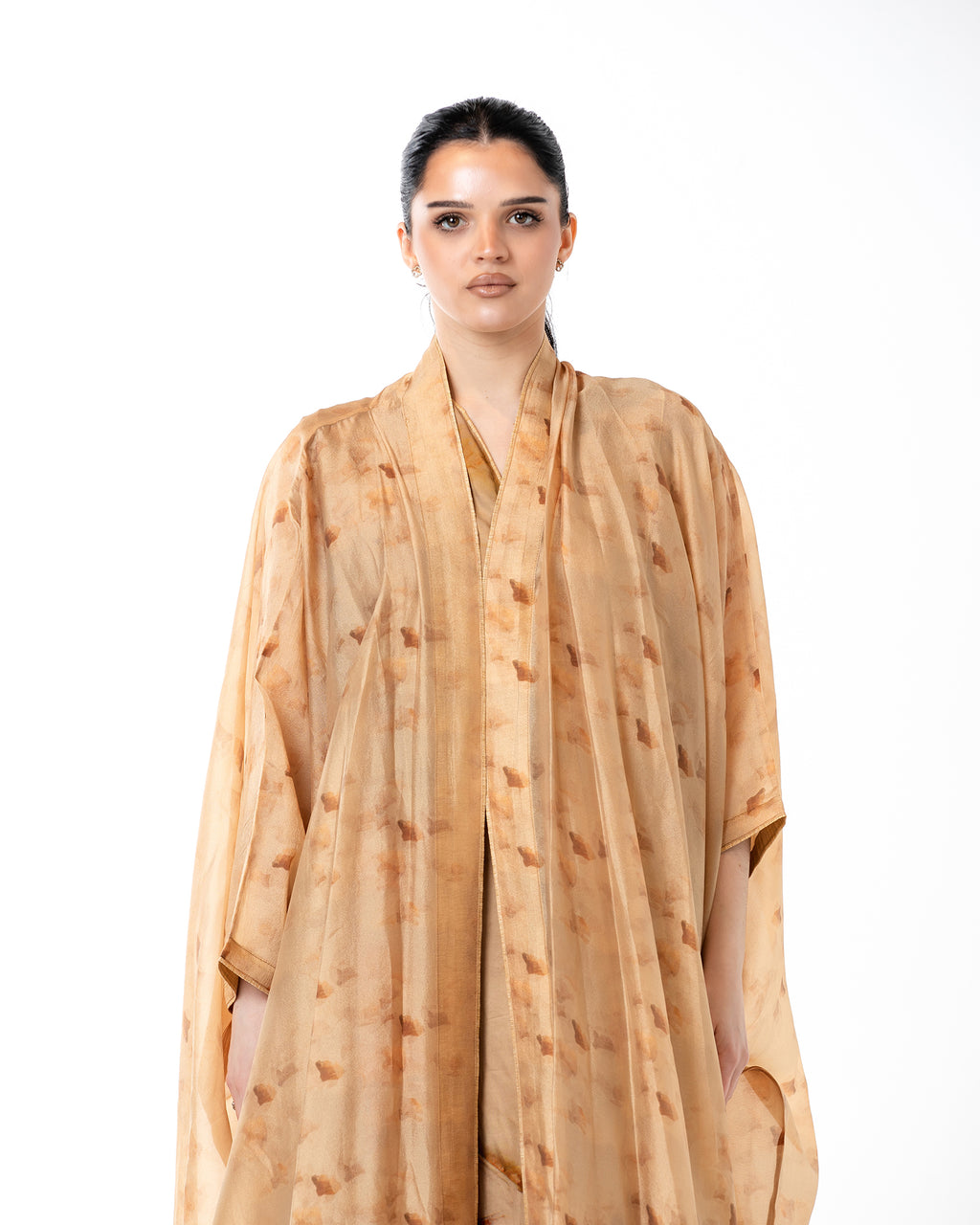 Allure Set – Chiffon Bisht Abaya Set