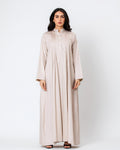 Blossom Hajj - Pleated Cotton Dress Coverup