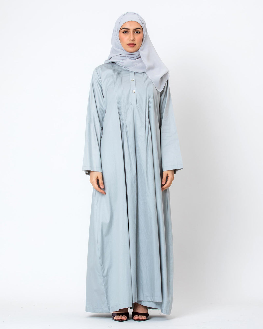 Blossom Hajj - Pleated Cotton Dress Coverup