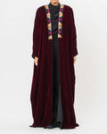 Fakhr Lux – Embroidered Velvet Bisht Abaya