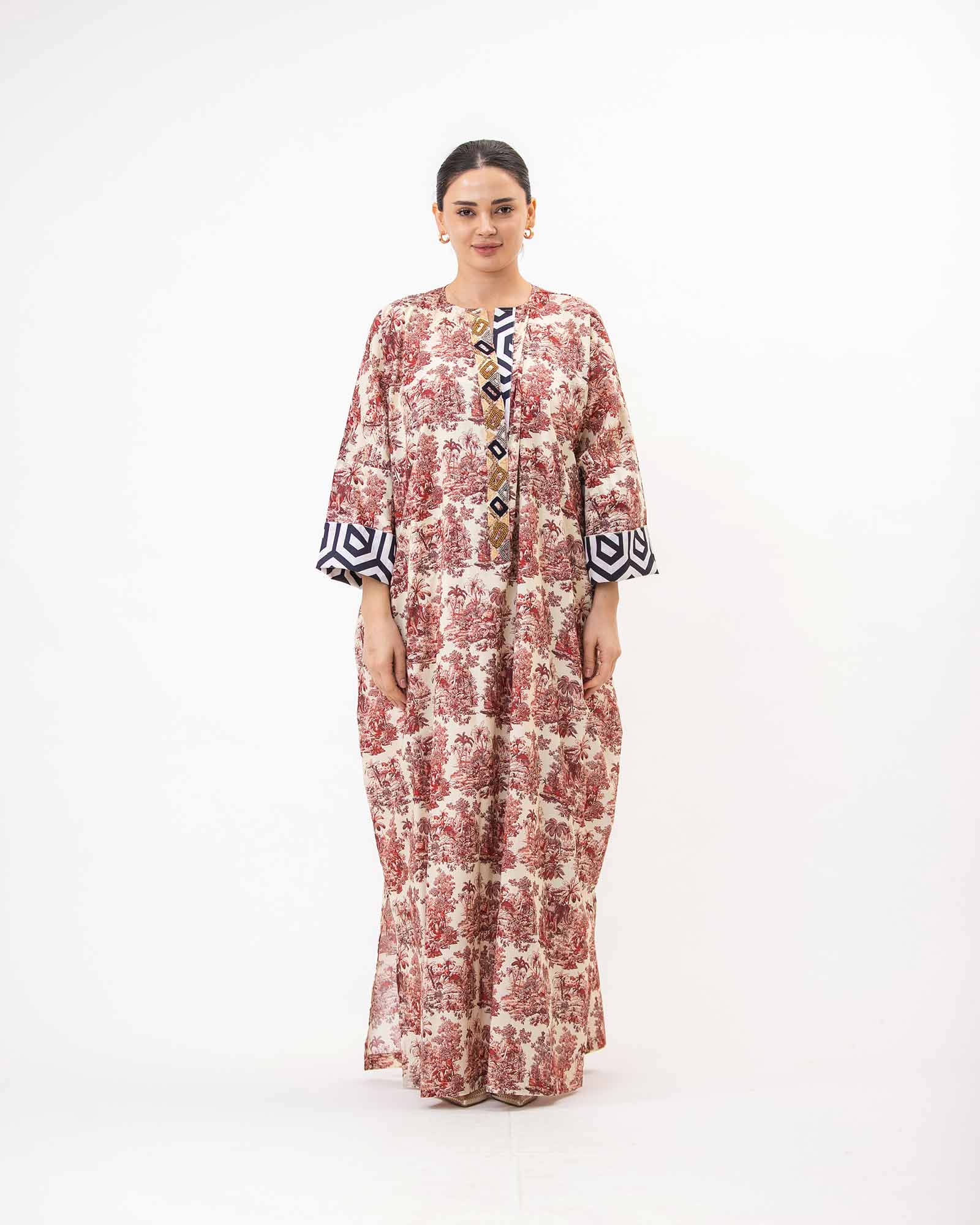 Leen 2.0 – Cotton Kaftan Dress