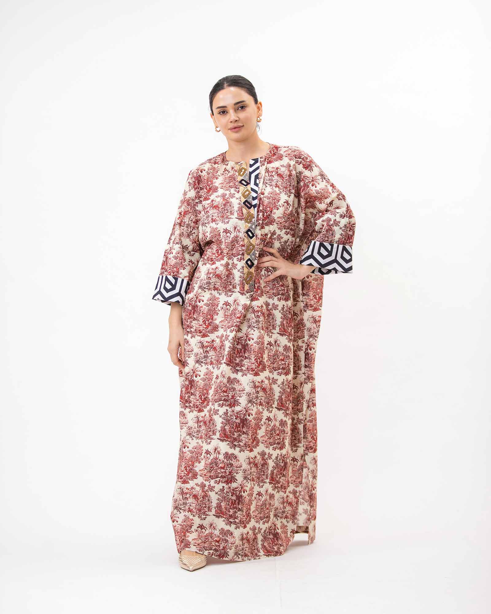 Leen 2.0 – Cotton Kaftan Dress
