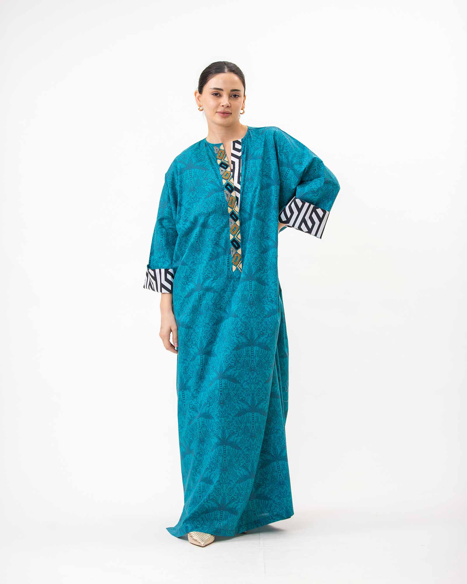Leen 2.0 – Cotton Kaftan Dress