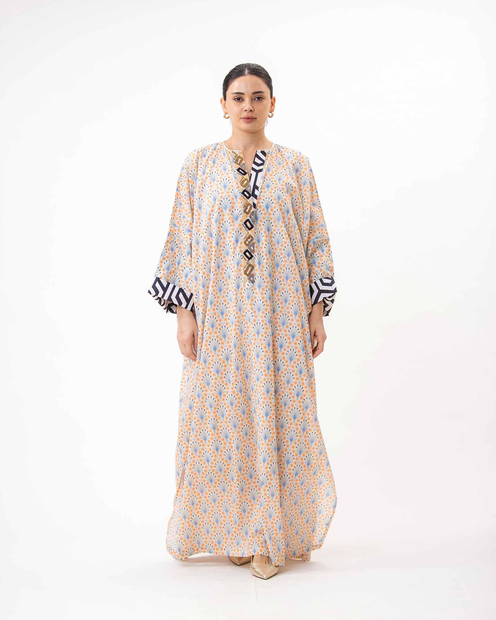 Leen 2.0 – Cotton Kaftan Dress