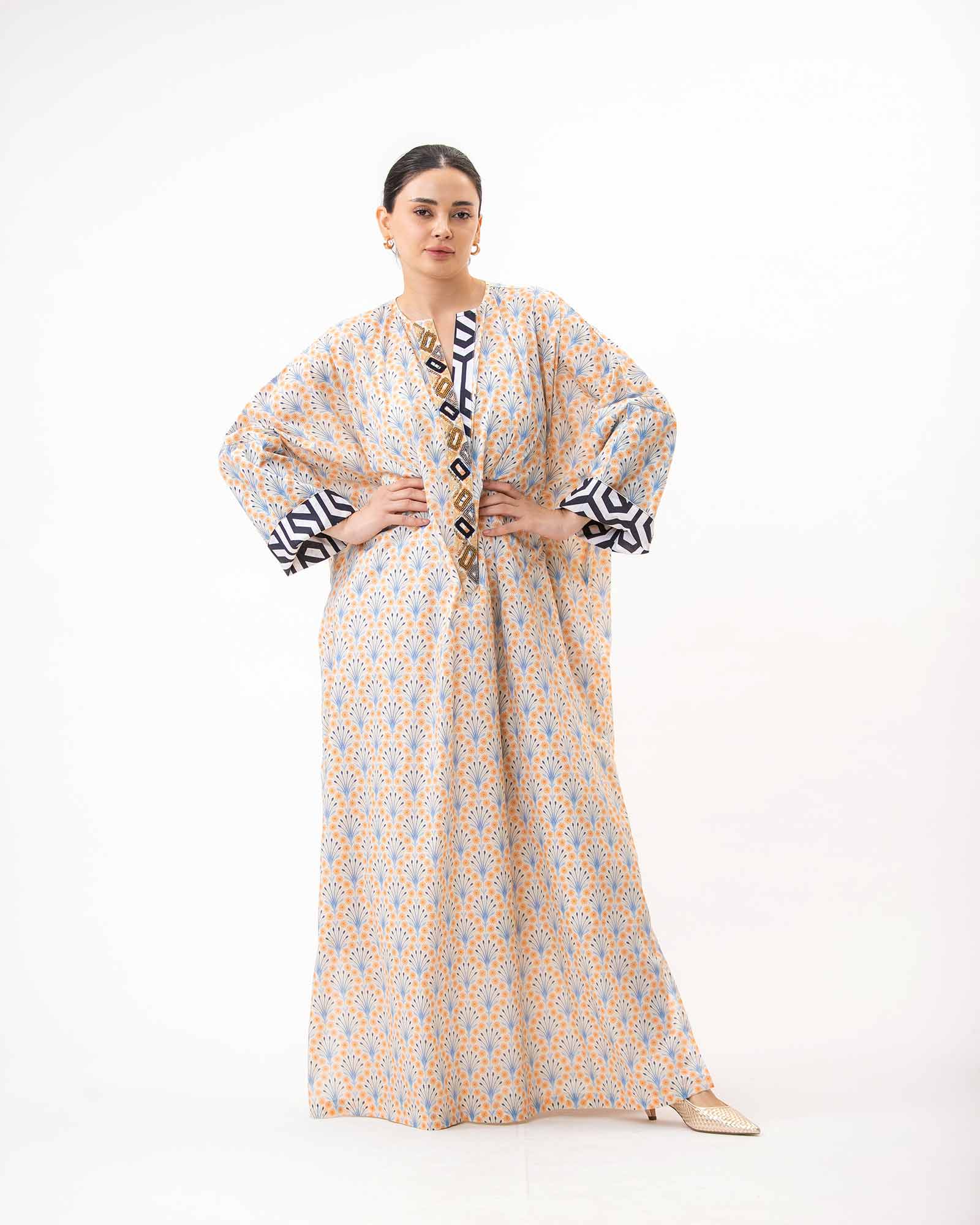 Leen 2.0 – Cotton Kaftan Dress