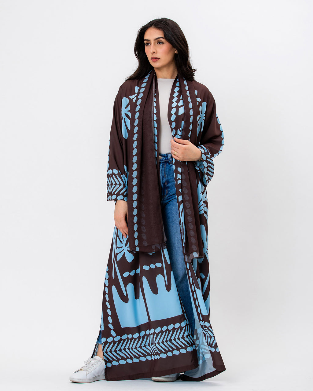 Botanika - Printed Crepe Abaya