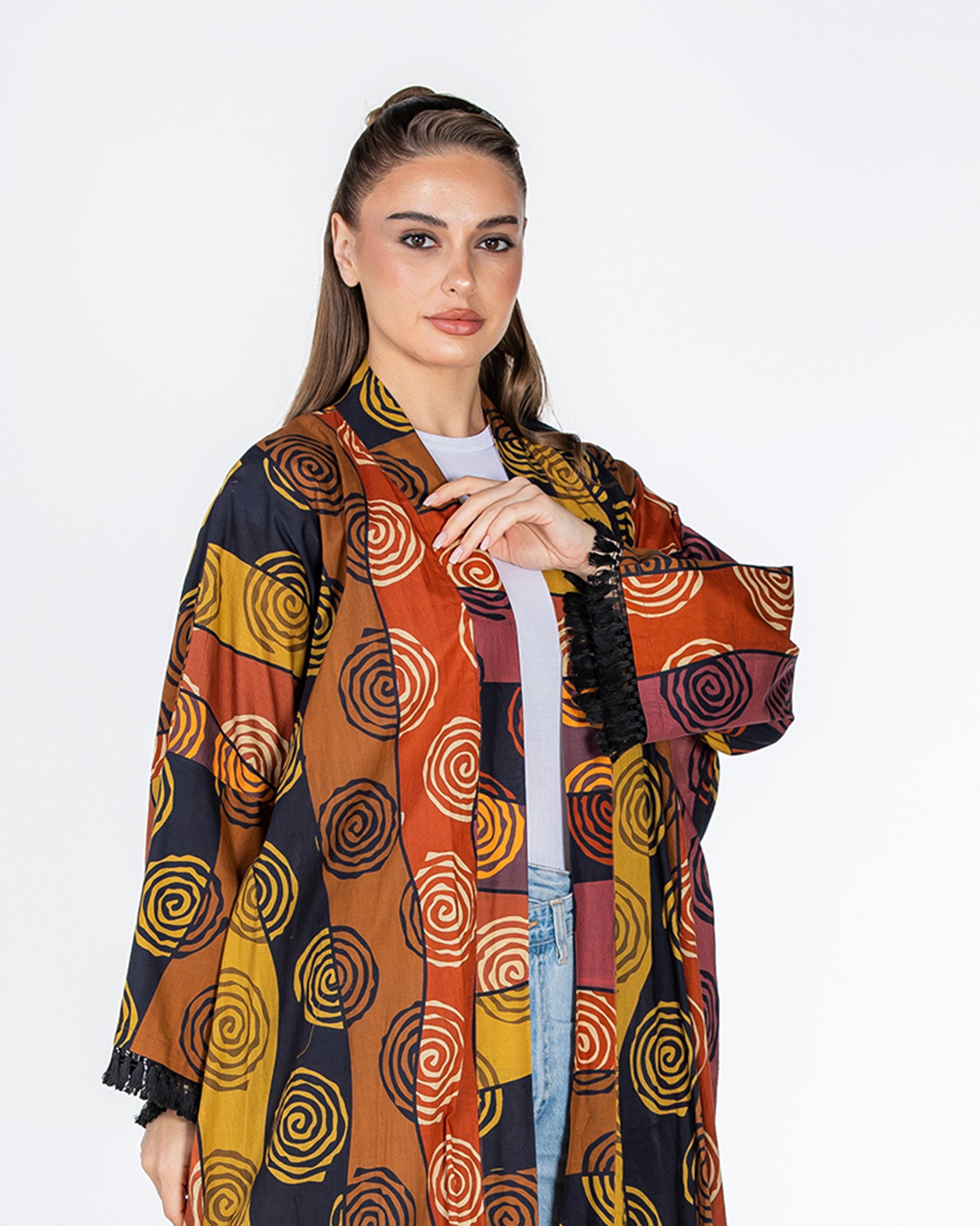 Malda – Printed Cotton Kaftan