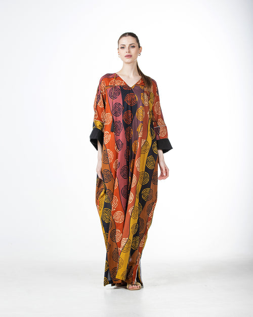 Basma – Printed Cotton Kaftan