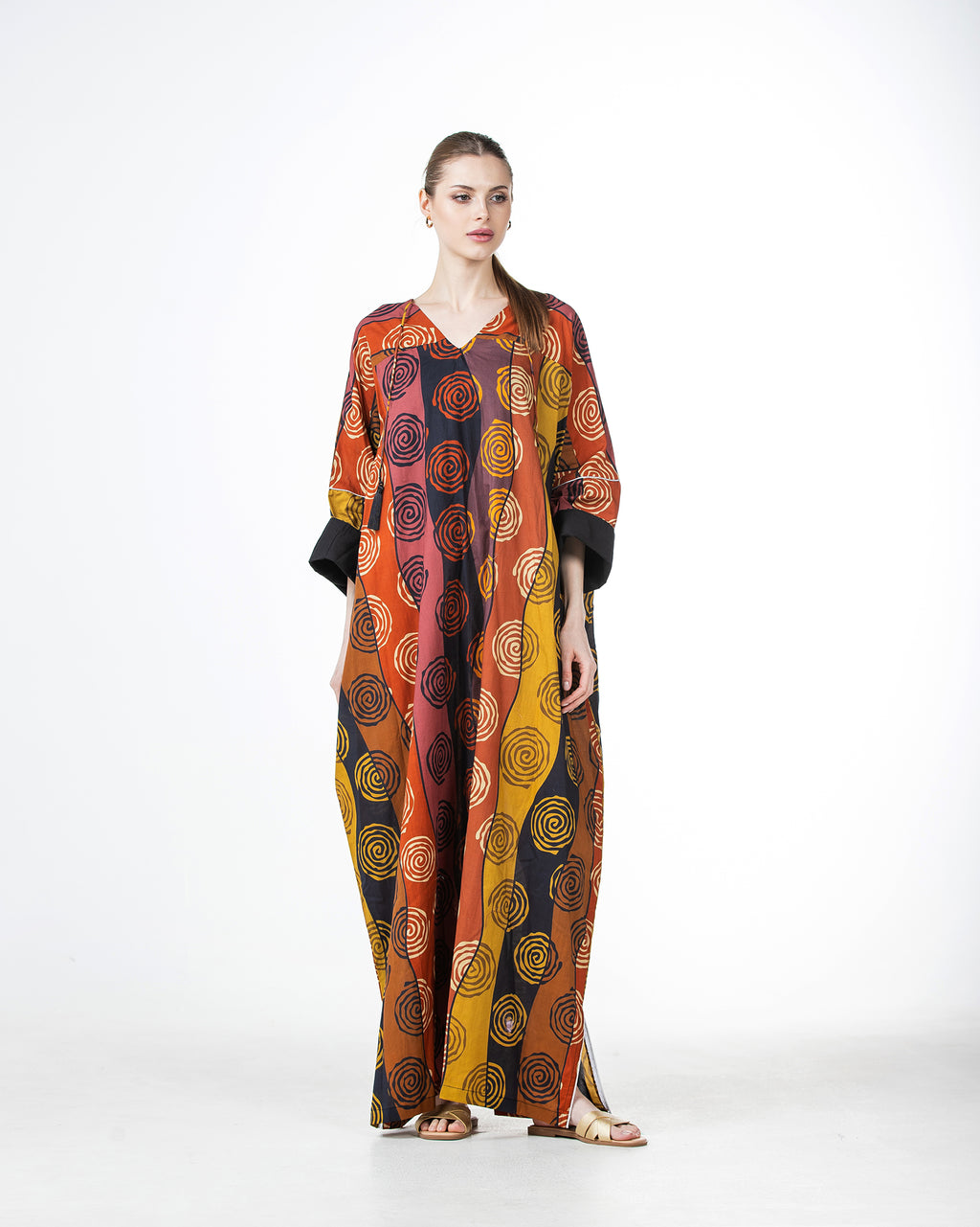 Basma – Printed Cotton Kaftan
