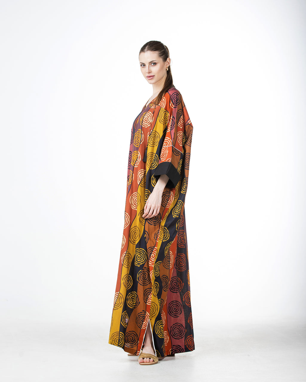 Basma – Printed Cotton Kaftan