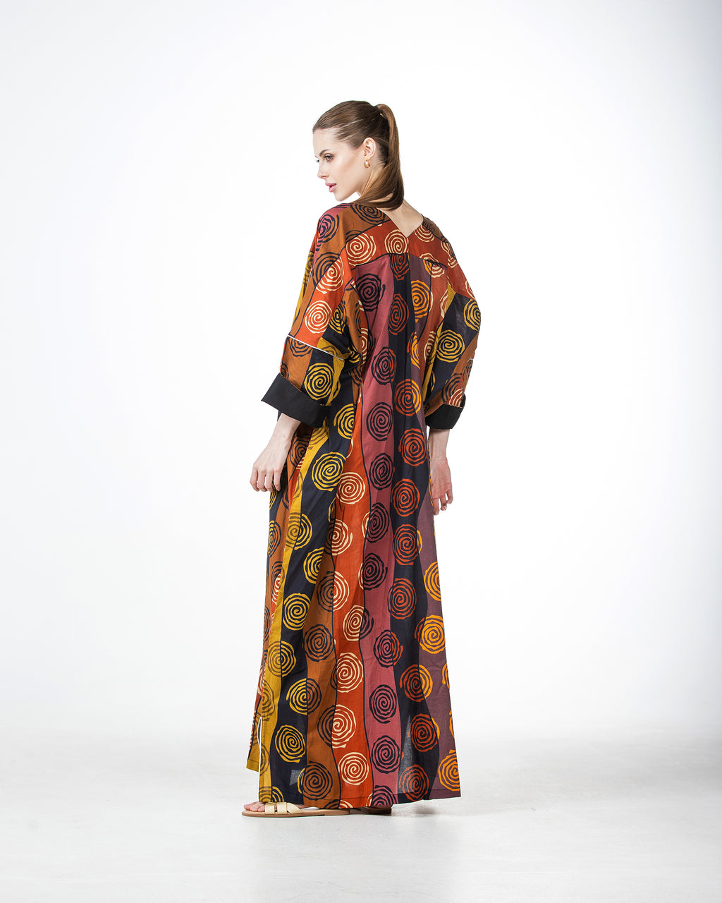 Basma – Printed Cotton Kaftan