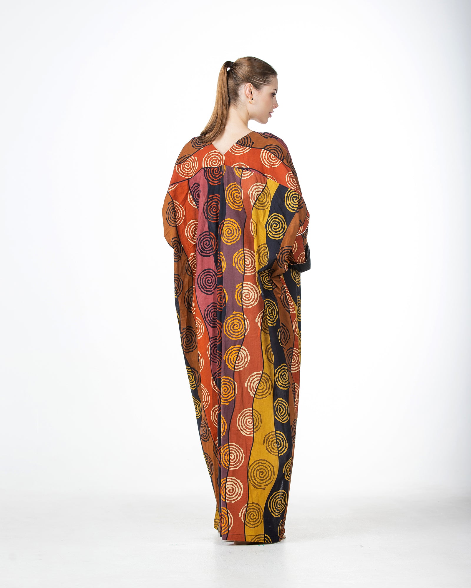 Basma – Printed Cotton Kaftan