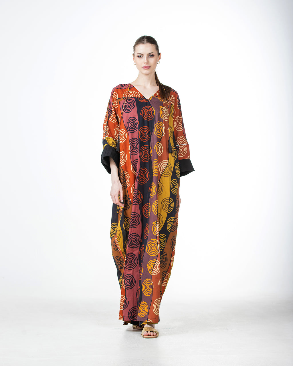 Basma – Printed Cotton Kaftan