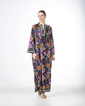  Marwa – Printed Cotton Embroidered Dress