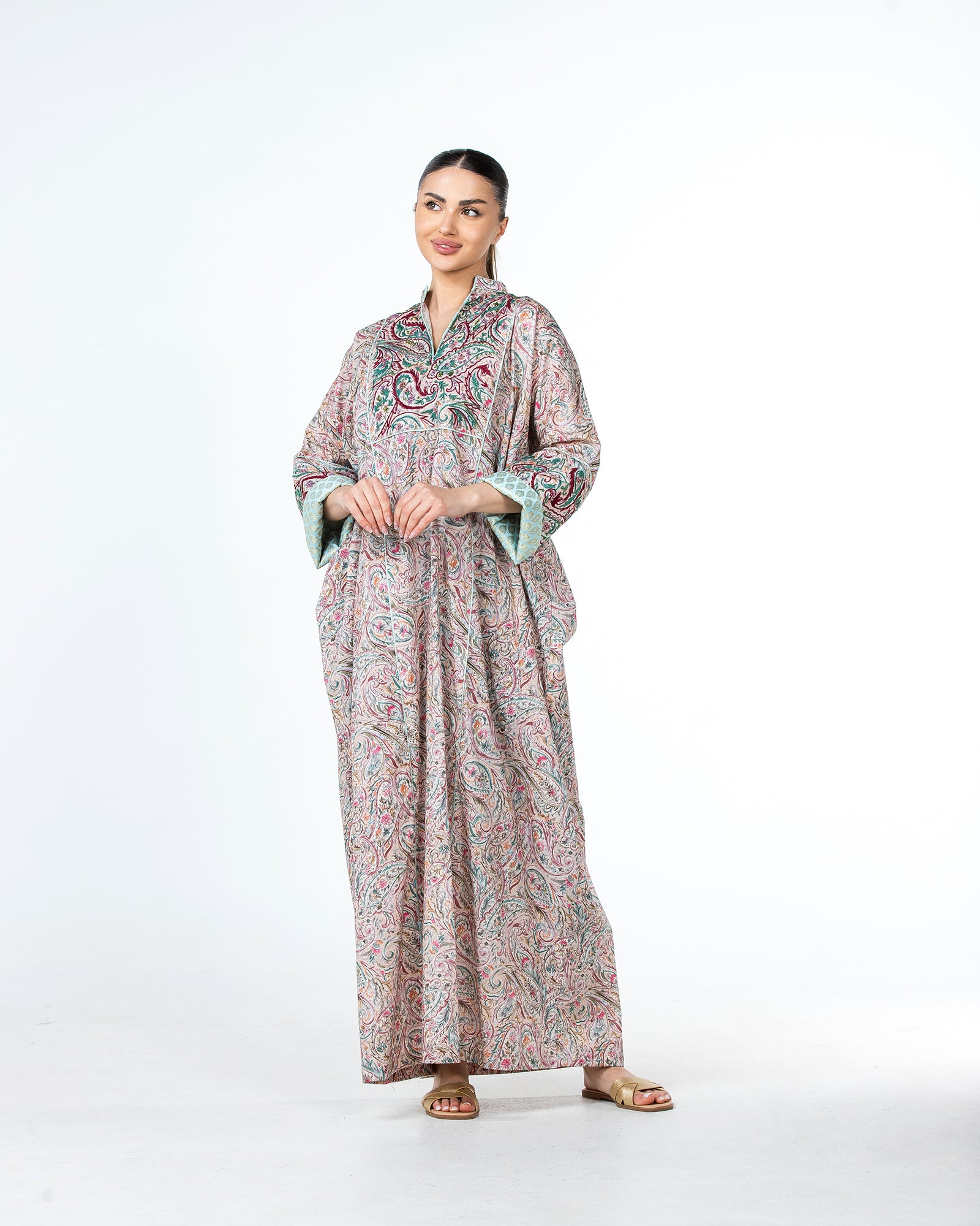 Joud – Cotton Mukhawar Dress