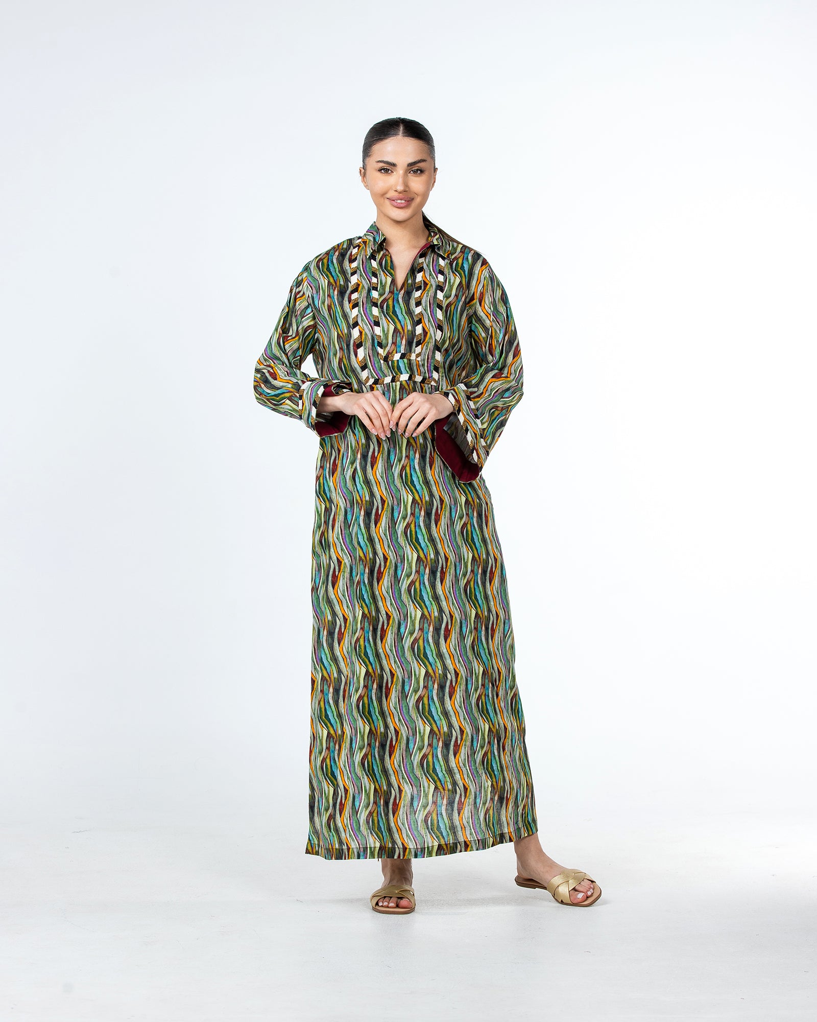 Dana – Printed Cotton Dress