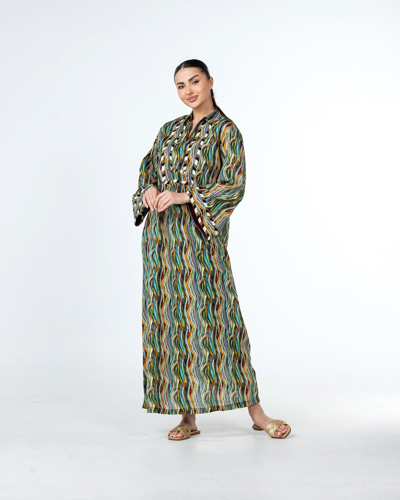 Dana – Printed Cotton Dress