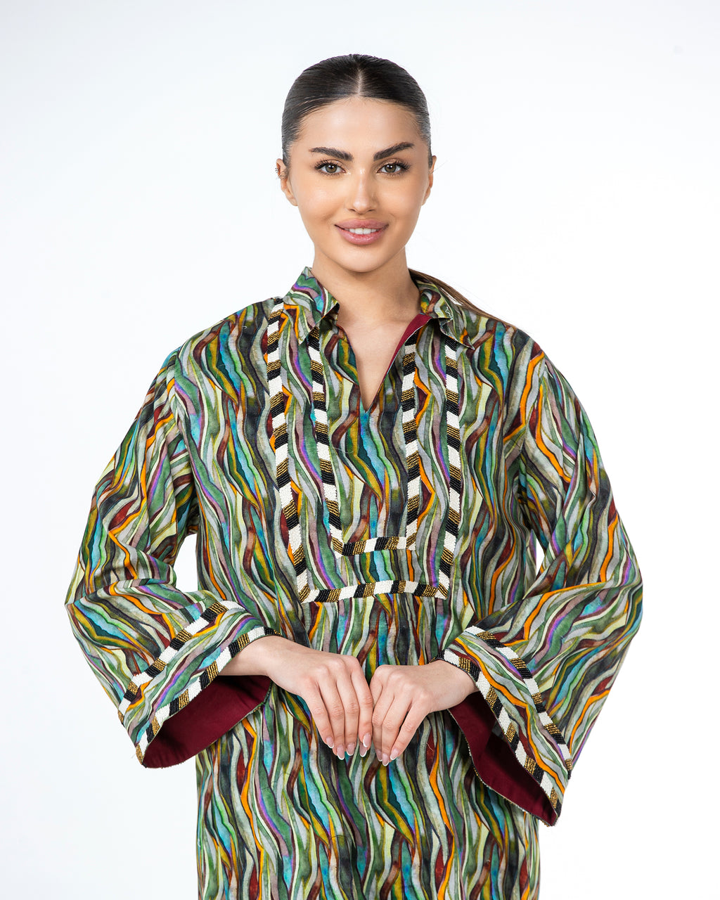 Dana – Printed Cotton Dress