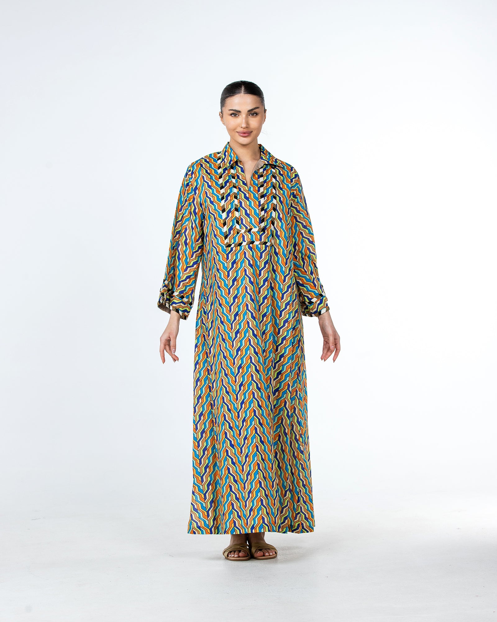 Dana – Printed Cotton Dress