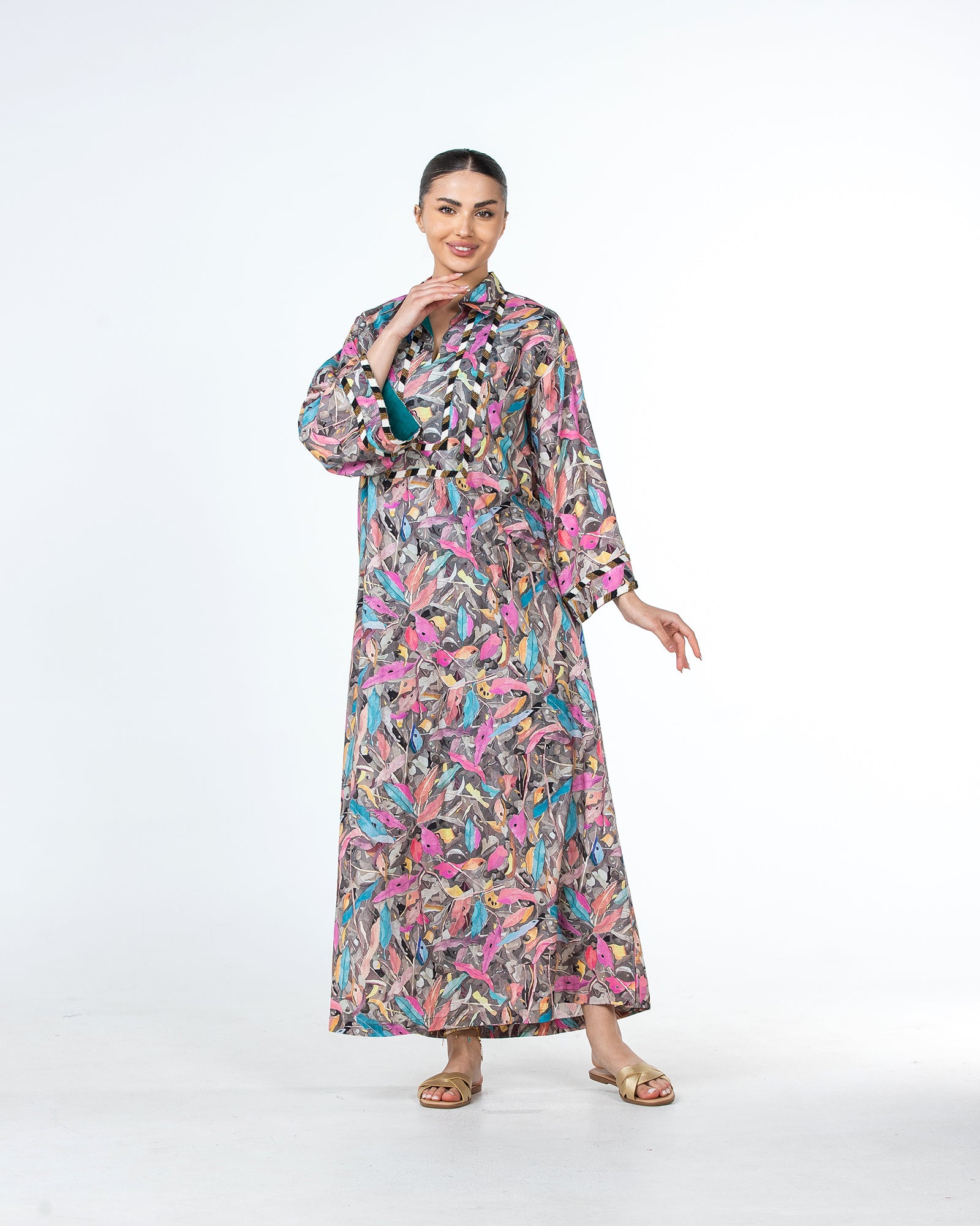 Dana – Printed Cotton Dress