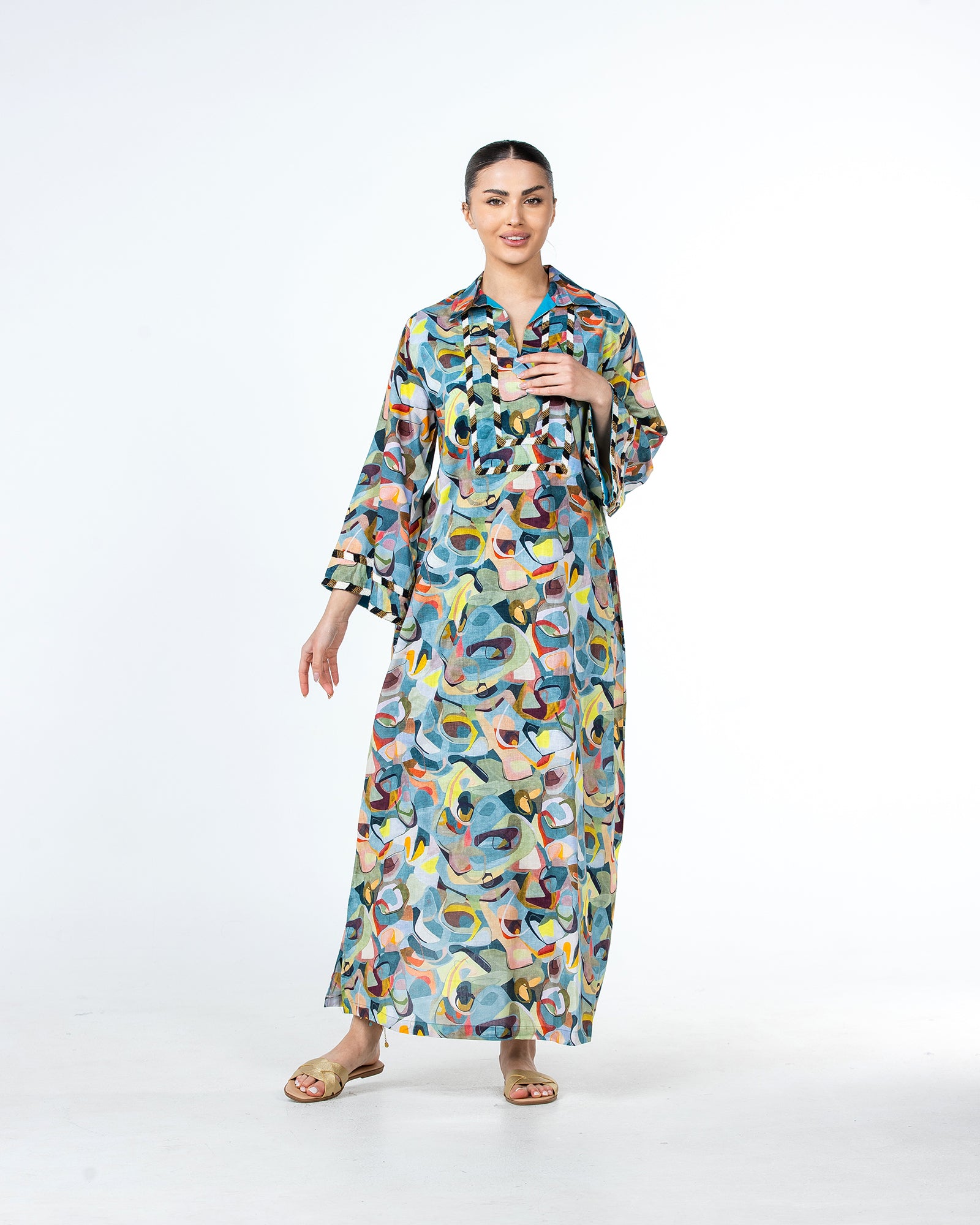 Dana – Printed Cotton Dress