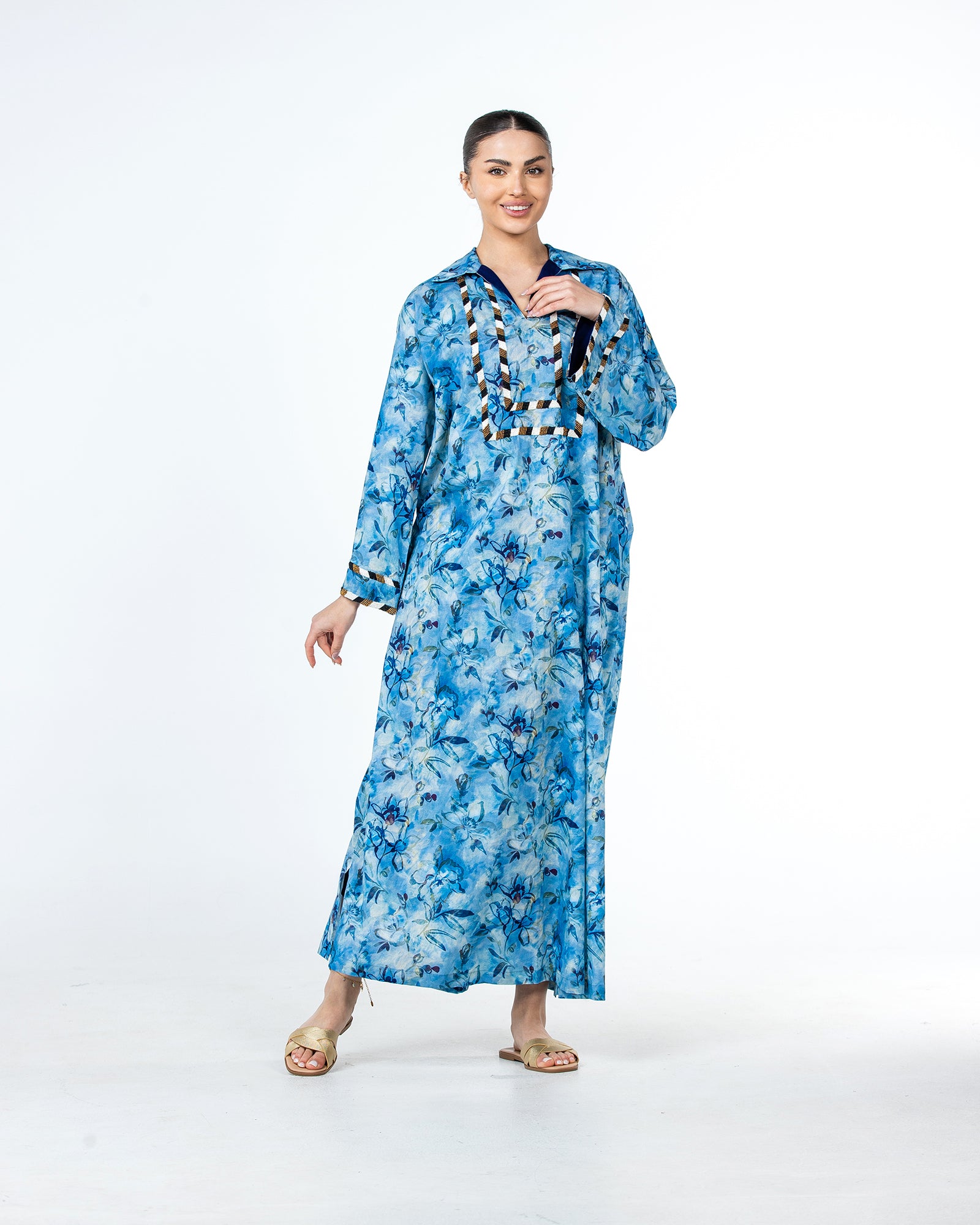 Dana – Printed Cotton Dress