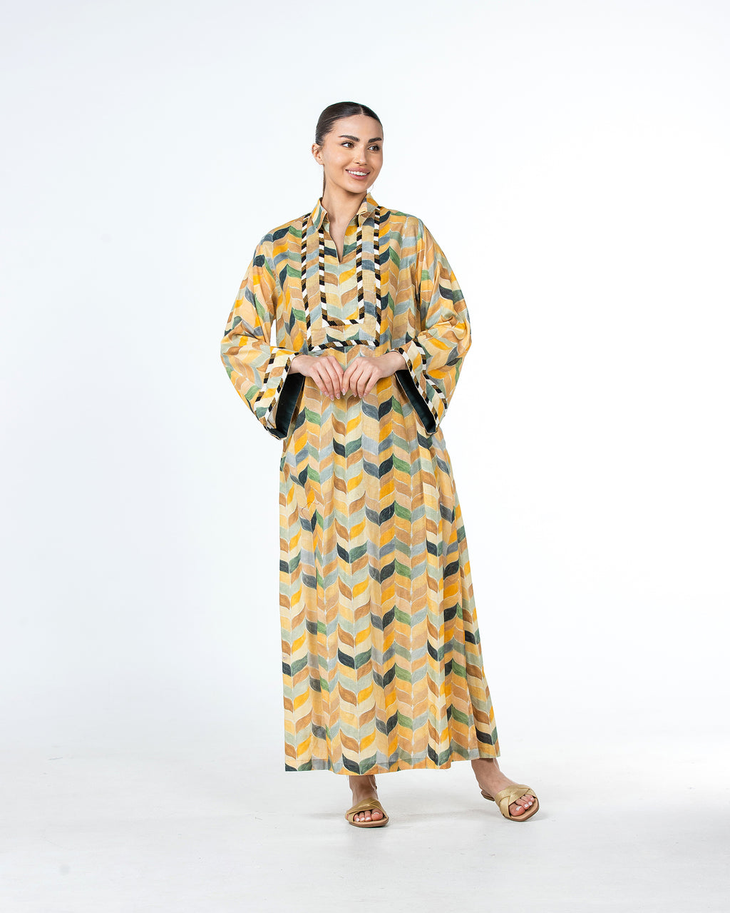 Dana – Printed Cotton Dress