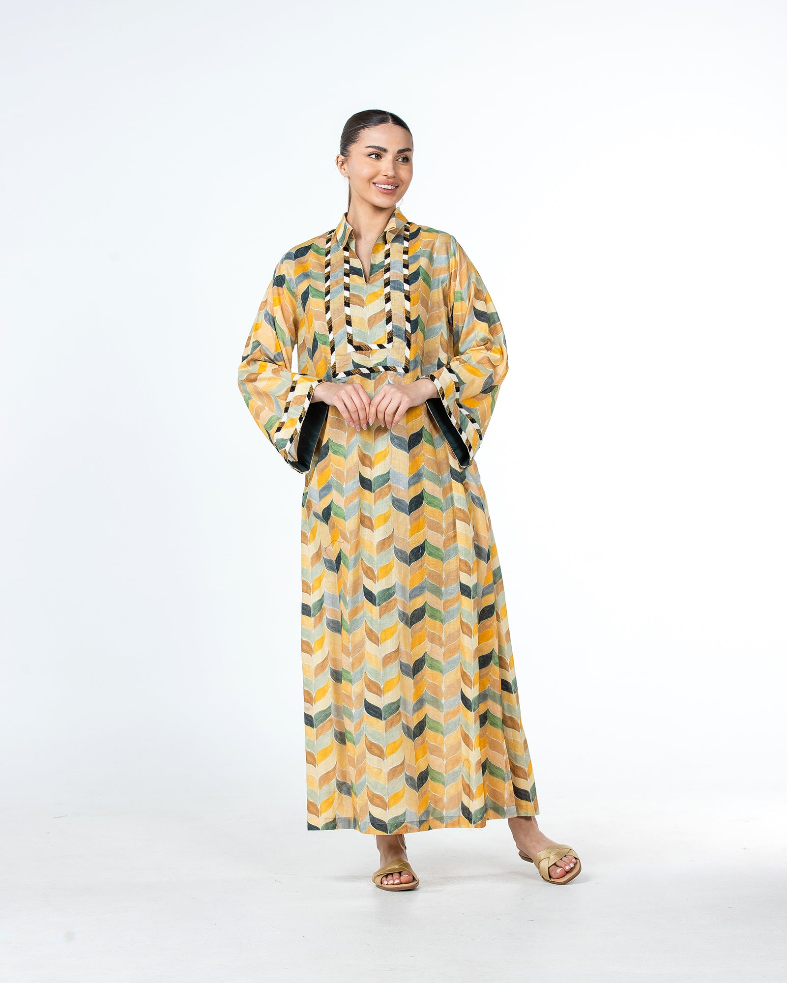 Dana – Printed Cotton Dress