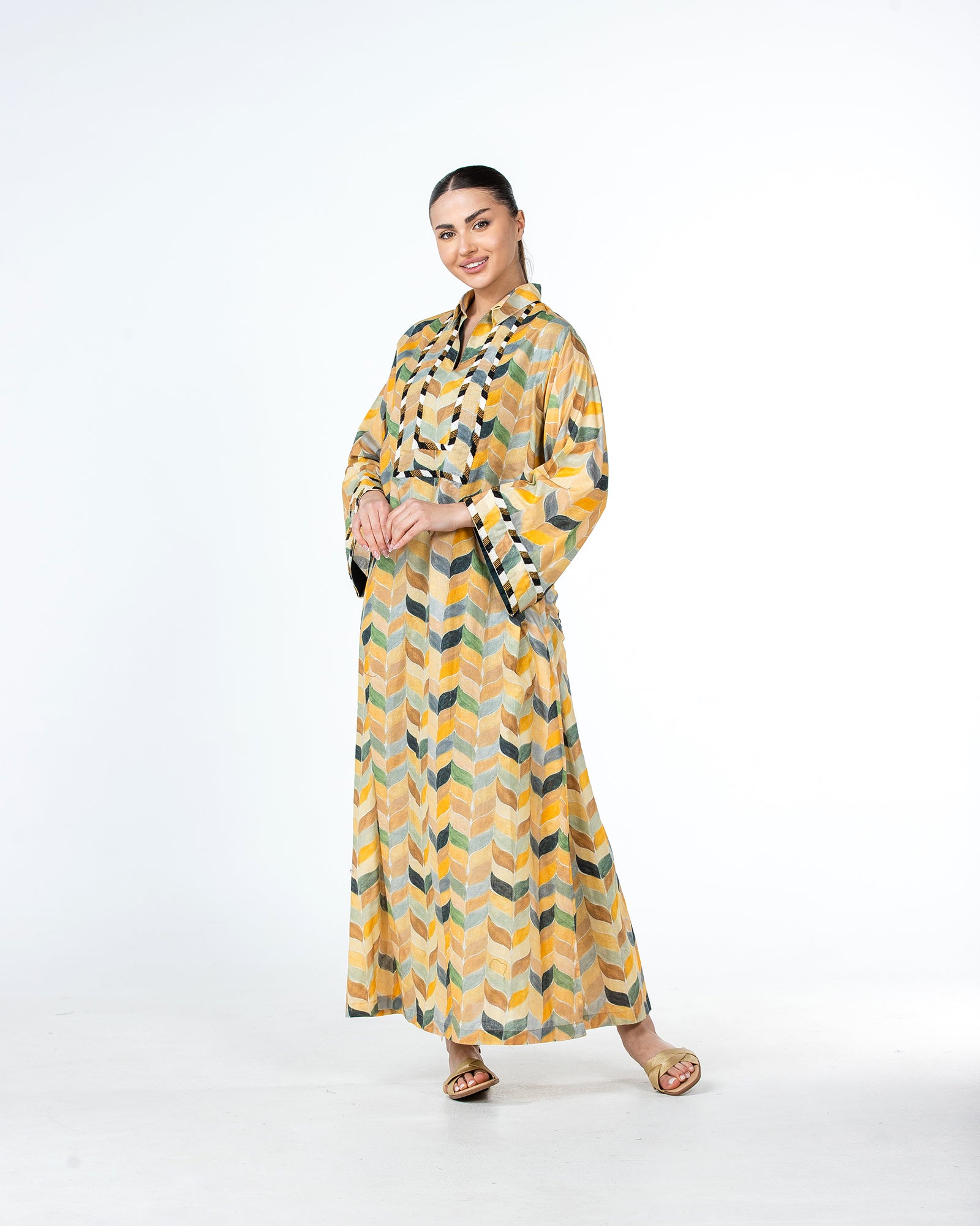 Dana – Printed Cotton Dress
