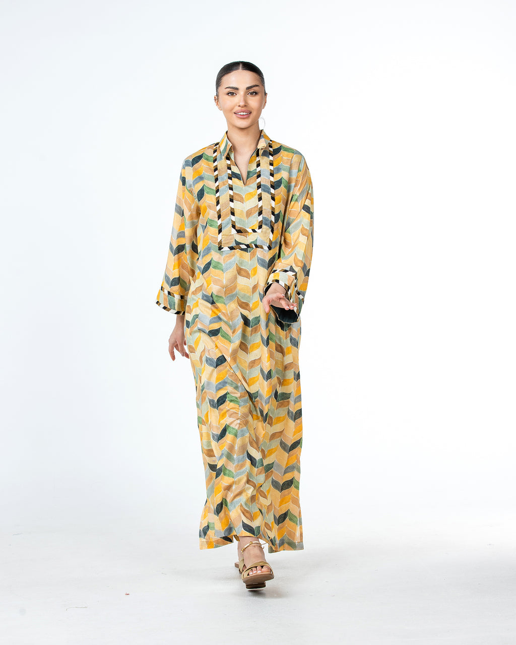 Dana – Printed Cotton Dress