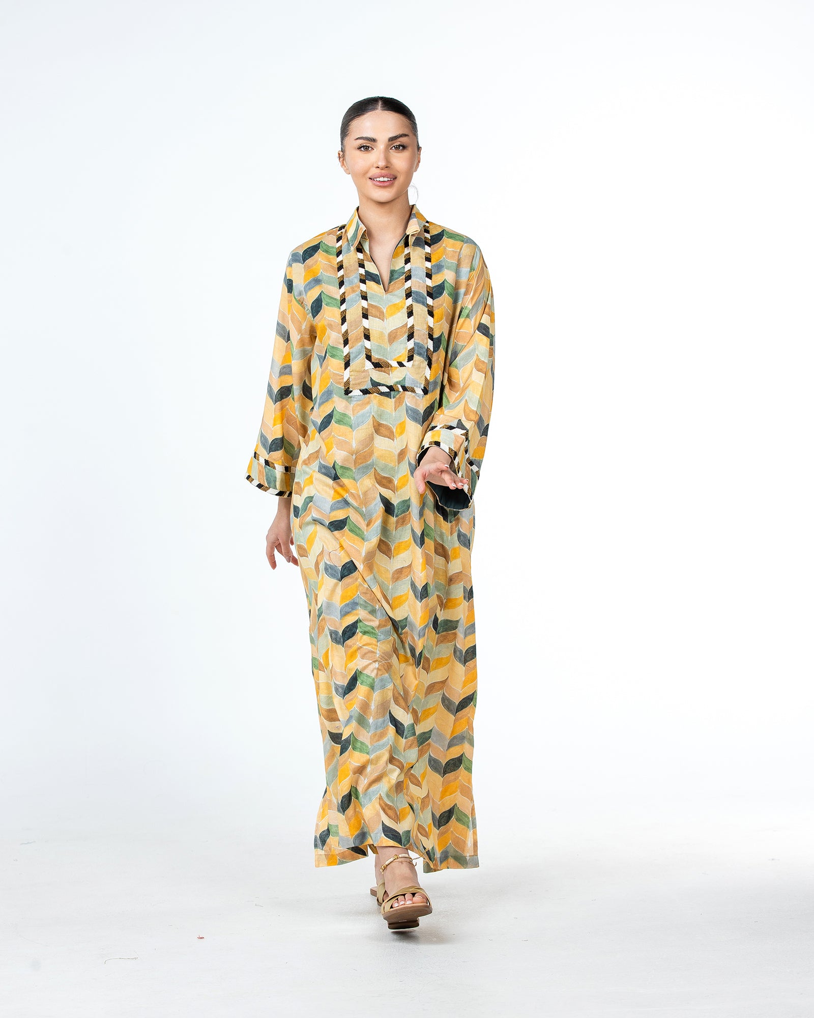 Dana – Printed Cotton Dress