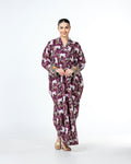 Roaa – Printed Cotton Kaftan Jalabiya