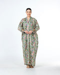 Roaa – Printed Cotton Kaftan Jalabiya