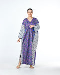 Sabah – Patchwork Cotton Kaftan Dress