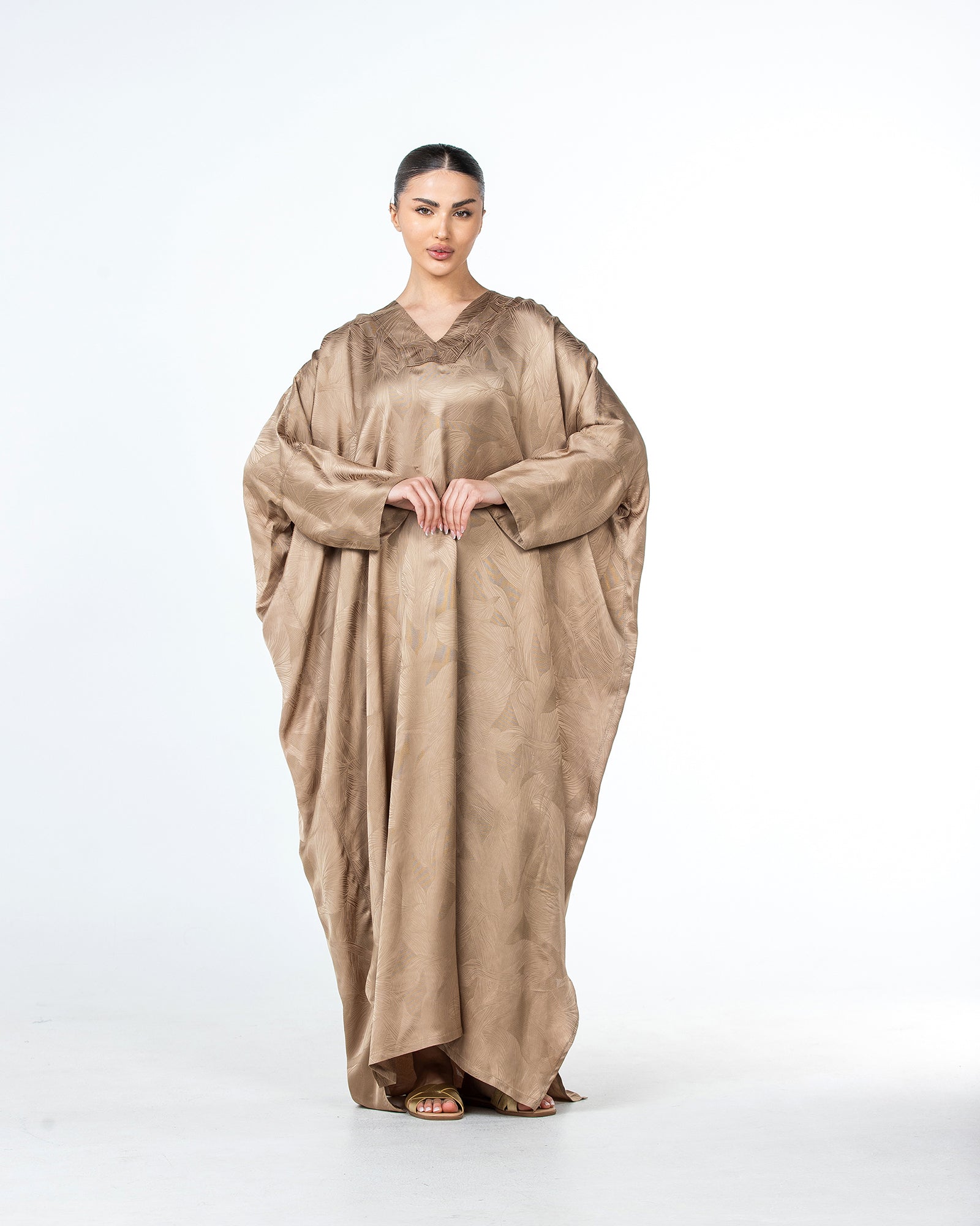 Rasha – Viscose-blend Bisht Jalabiya