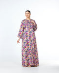 Mashail – Embroidered Cotton Mukhawar Dress