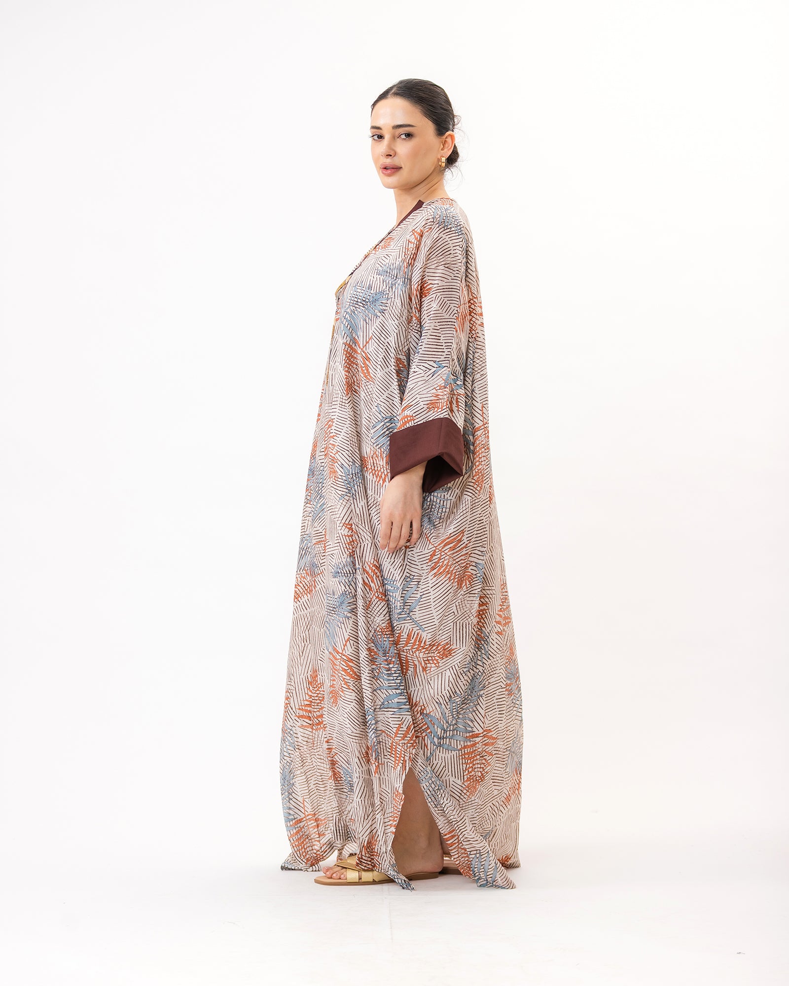 Leen – Printed Kaftan Dress
