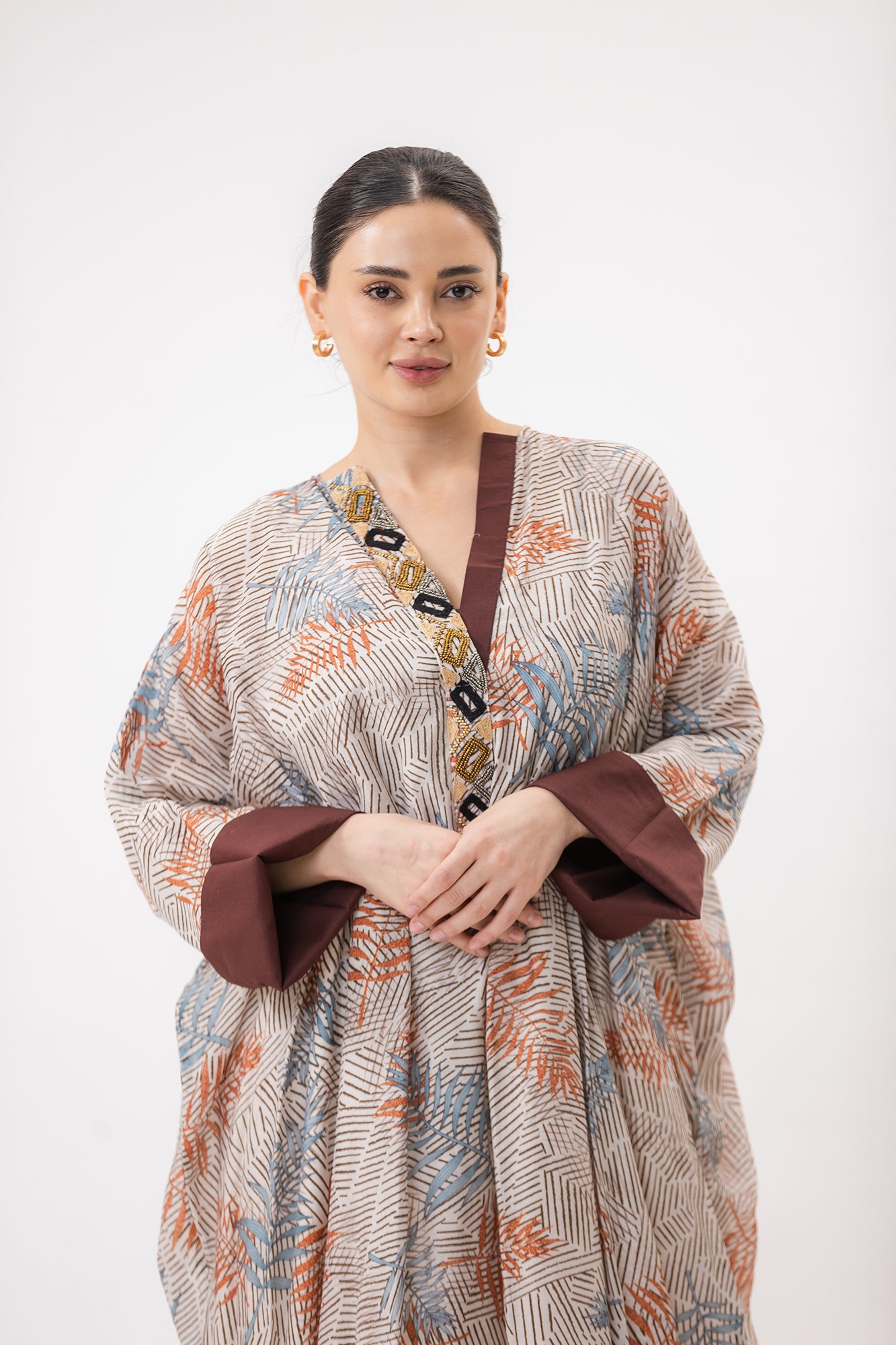 Leen – Printed Kaftan Dress