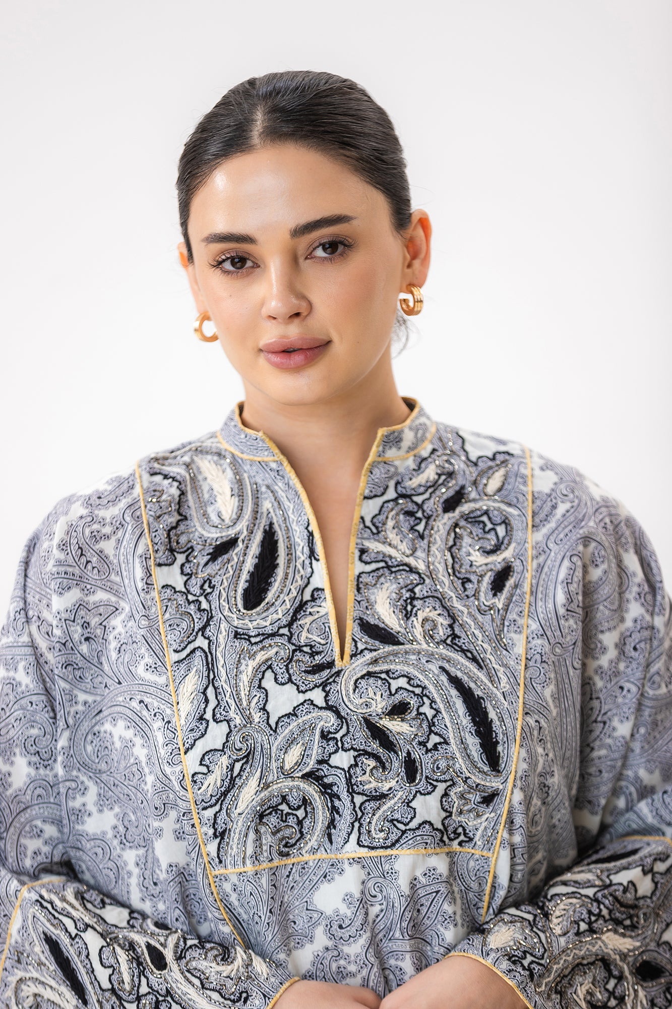 Joud – Cotton Mukhawar Dress