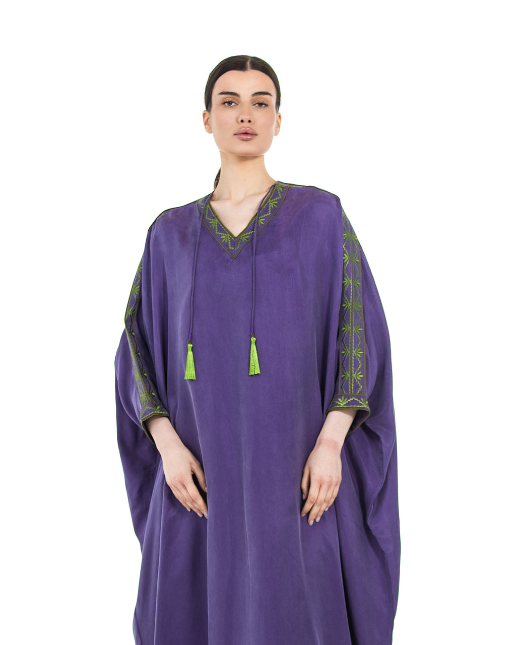 Ola – Washed Silk Bisht Jalabiya