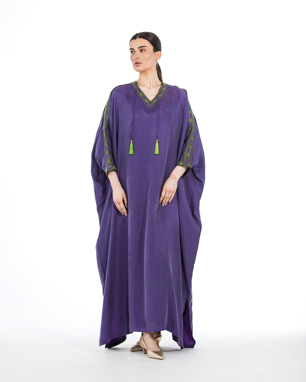 Ola – Washed Silk Bisht Jalabiya