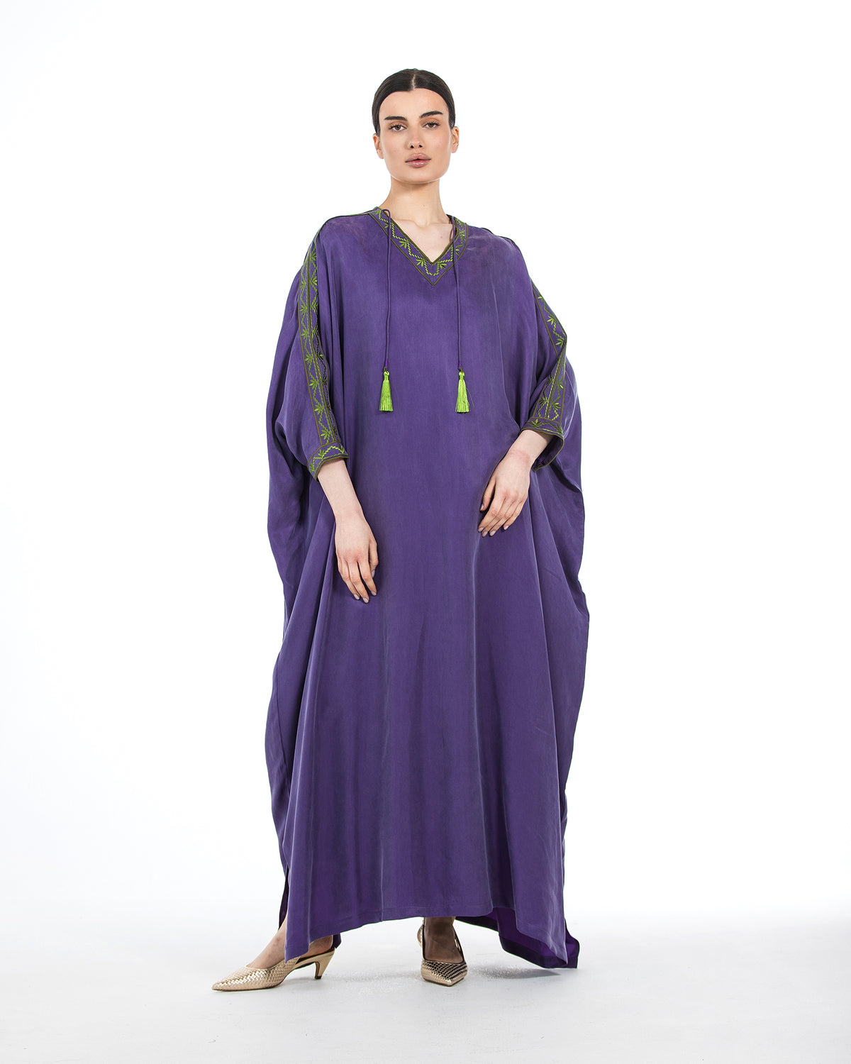 Ola – Washed Silk Bisht Jalabiya