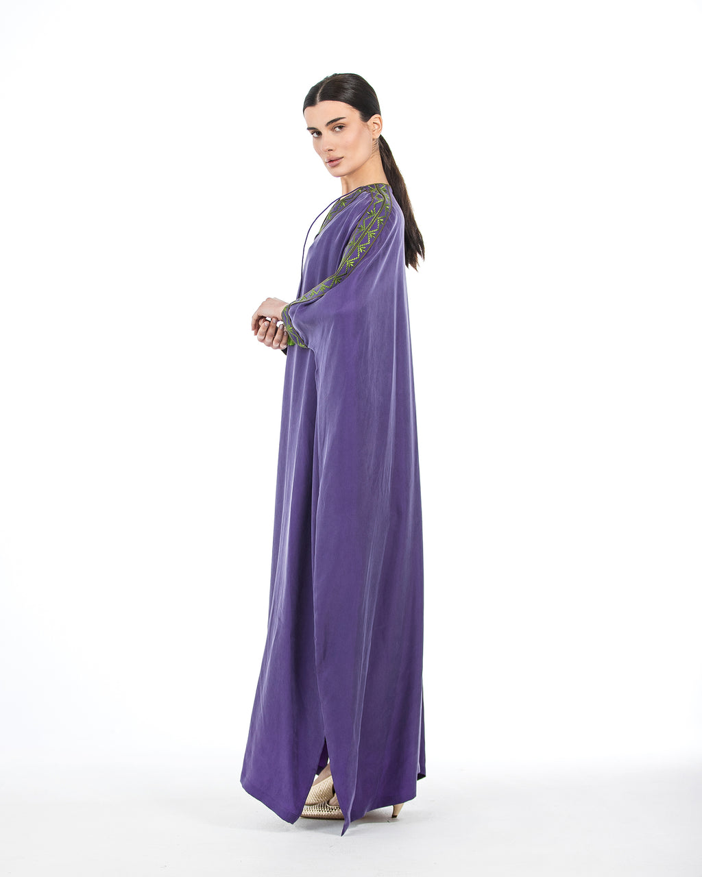 Ola – Washed Silk Bisht Jalabiya