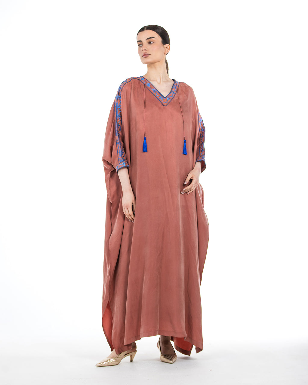 Ola – Washed Silk Bisht Jalabiya
