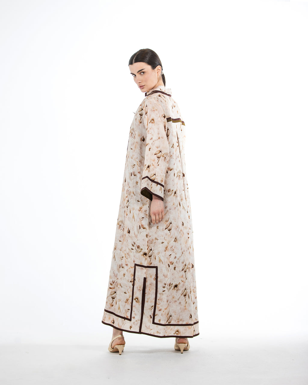 Najd – Printed Linen Dress