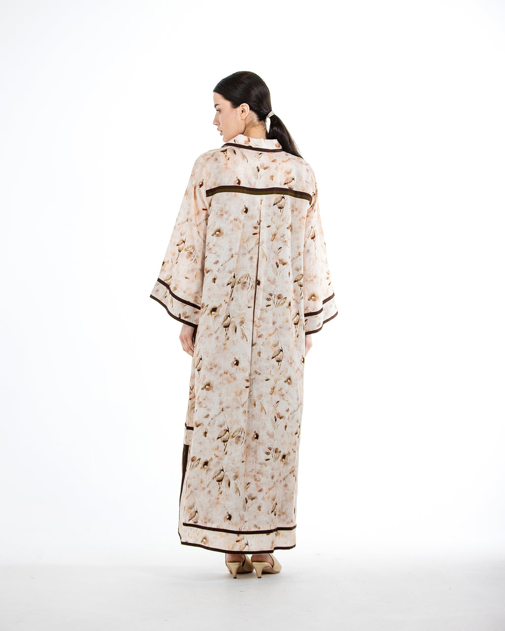 Najd – Printed Linen Dress